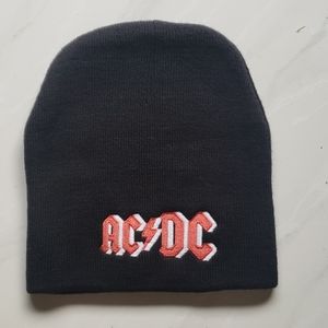 Rare AC/DC embroidered Tour crew beanie